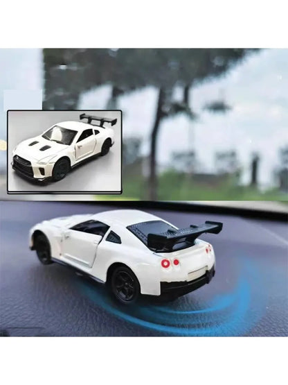 360° Spinning Racing Car Decor